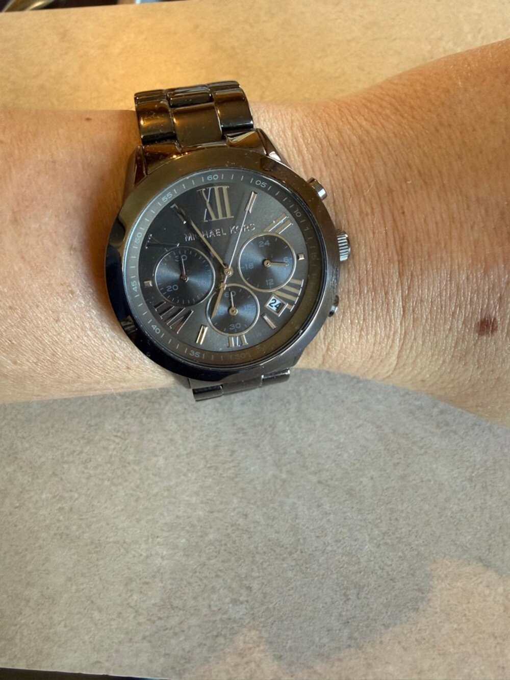 Michael Kors Bradshaw Monochromatic Gunmetal/Graphite Unisex Watch Model# MK6303